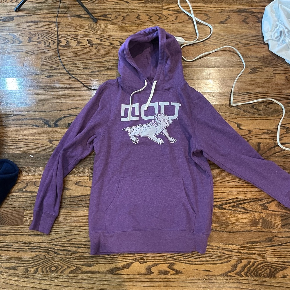 COPY - Homefield Purple Vintage inspired TCU hoodie